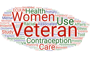 Dr. Callegari's publication titles indicate primary work women Veterans