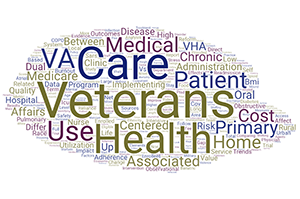 Dr. Wong's publication titles indicate his primary work is care of Veterans