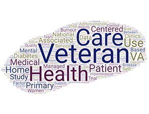 Dr. Nelson's publication titles indicate primary work is Veteran care